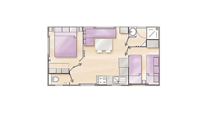 Mobihome Oceane Avec Terrasse Couverte