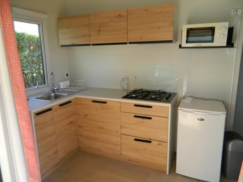 Location - Mobil-Home Bahia - image n°3 - CAMPING LES CHATAIGNIERS