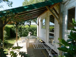 Accommodation - Mobile Home Venus - CAMPING LES CHATAIGNIERS