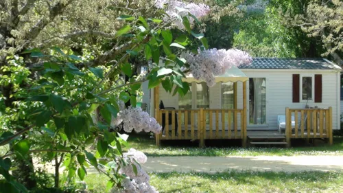 Accommodation - Mobilhome Luxe 2 Bedrooms With Airconditioning Arrival On Sunday (In High Season) - image n°8 - Camping des Gorges