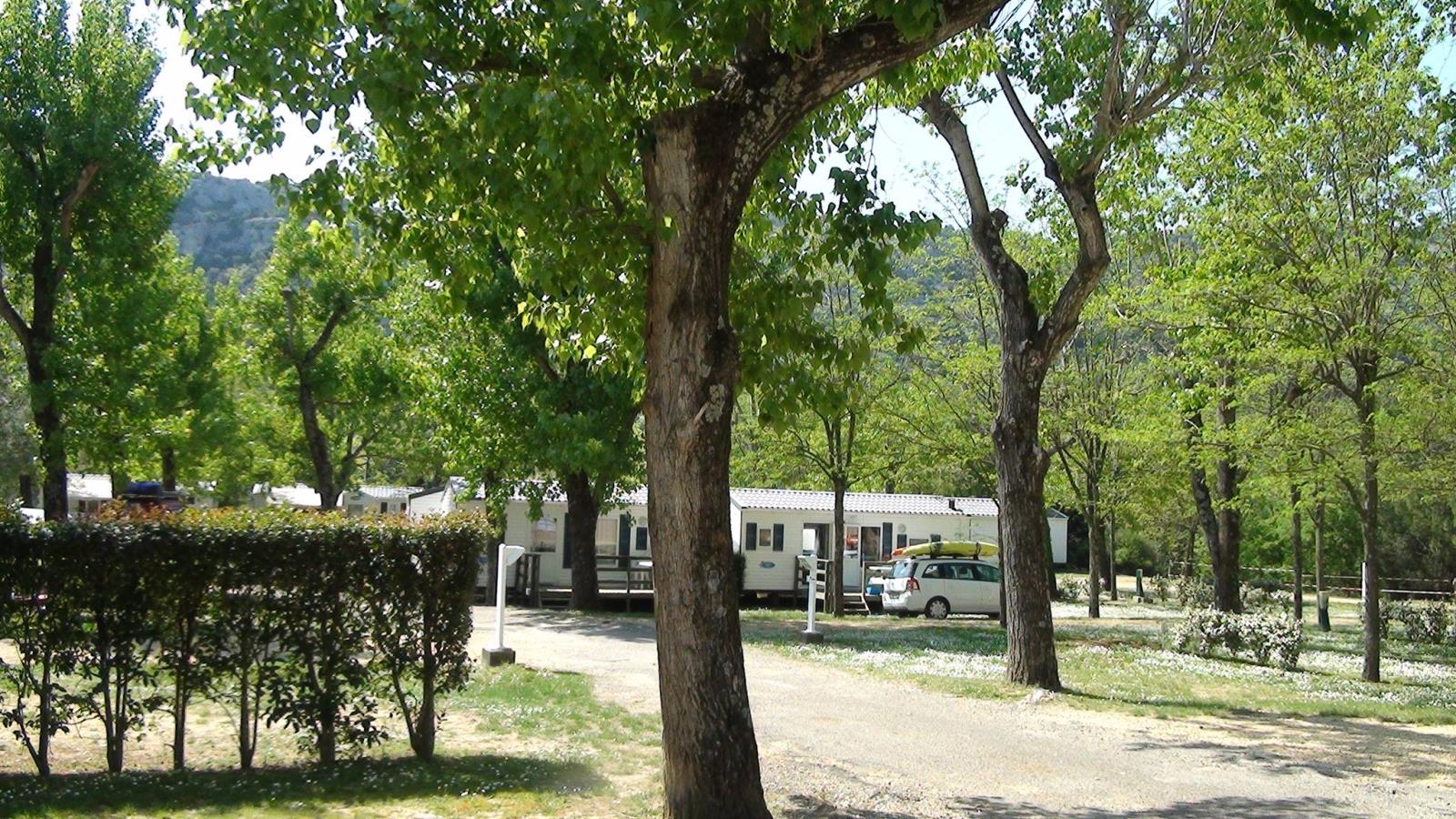 Accommodation - Mobilhome Comfort With Air Conditioned  2 Bedrooms Arrival On Saturday (In High Season) Minimum 3 Nights - Camping des Gorges