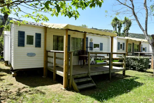 Huuraccommodatie(s) - Stacaravan Comfort 2 Slaapkamers Met Airconditioning Sunday Till Sunday (In High Season) - image n°1 - Camping des Gorges