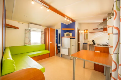 Huuraccommodatie(s) - Stacaravan Comfort 2 Slaapkamers Met Airconditioning Sunday Till Sunday (In High Season) - image n°3 - Camping des Gorges