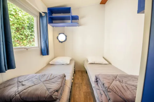 Huuraccommodatie(s) - Stacaravan Comfort 2 Slaapkamers Met Airconditioning Sunday Till Sunday (In High Season) - image n°5 - Camping des Gorges