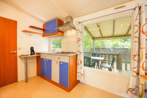 Huuraccommodatie(s) - Stacaravan Comfort 2 Slaapkamers Met Airconditioning Sunday Till Sunday (In High Season) - image n°4 - Camping des Gorges