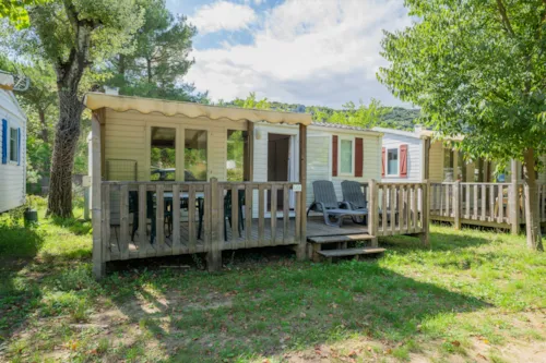 Accommodation - Mobilhome Luxe 2 Bedrooms With Airconditioning Arrival On Saturday (In High Season) - image n°1 - Camping des Gorges