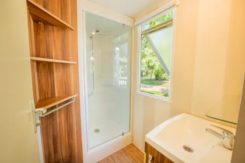 Accommodation - Mobilhome Luxe 2 Bedrooms With Airconditioning Arrival On Sunday (In High Season) - image n°6 - Camping des Gorges