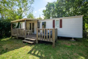 Locatif - MOBILHOME LUXE  3 SCHLAFZIMMER MIT KLIM ANLAGE (saturday till saturday (in high season) - Camping des Gorges