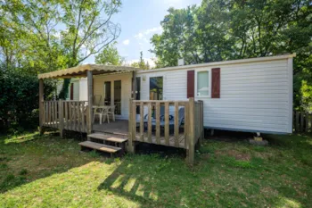 Mietunterkunft - Mobilhome Luxe  3 Schlafzimmer Mit Klim Anlage (Saturday Till Saturday (In High Season) - Camping des Gorges