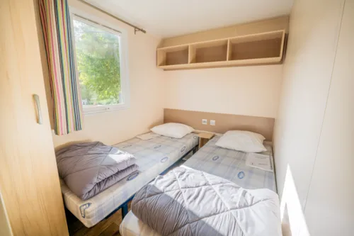 Mietunterkunft - Luxuriöses Mobilheim Mit 3 Schlafzimmern Und Klimaanlage, Anreise Am Sonntag - image n°6 - Camping des Gorges