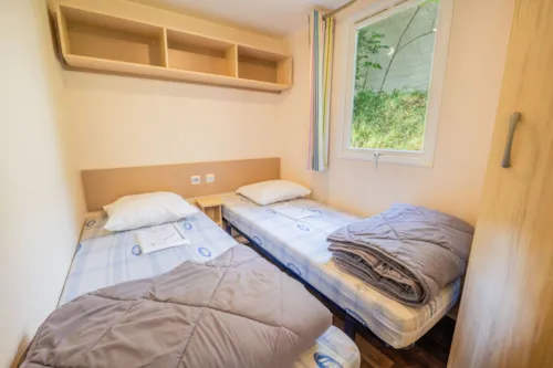 Mietunterkunft - Luxuriöses Mobilheim Mit 3 Schlafzimmern Und Klimaanlage, Anreise Am Sonntag - image n°7 - Camping des Gorges