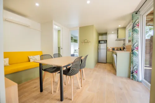 Mietunterkunft - ***Neu*** M-H Oasis Klimaanlage, 2 Schlafzimmer, Tv, Geschirrspüler, Anreise Am Samstag (In Der Hau - image n°5 - Camping des Gorges