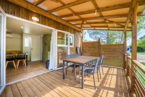 Mietunterkunft - ***Neu*** M-H Oasis Klimaanlage, 2 Schlafzimmer, Tv, Geschirrspüler, Anreise Am Samstag (In Der Hau - image n°2 - Camping des Gorges