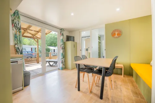 Mietunterkunft - ***Neu*** M-H Oasis Klimaanlage, 2 Schlafzimmer, Tv, Geschirrspüler, Anreise Am Samstag (In Der Hau - image n°4 - Camping des Gorges