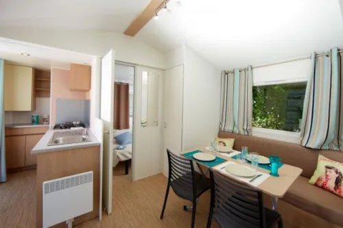 Mietunterkunft - S-Mobil Home Premium Clim + Tv - image n°2 - SUN CAMPING