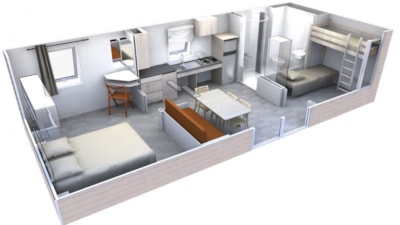 S-MOBIL HOME LARGE SPACE FOR PEOPLE WITH REDUCED MOBILITY, AIR-CONDITIONED