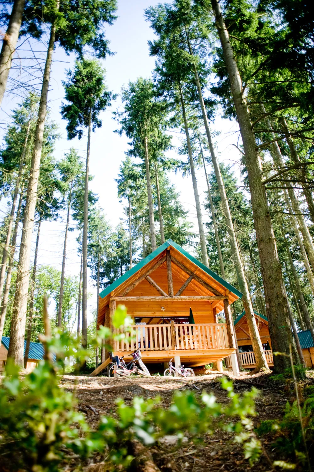 Accommodation - Wood Cabin - Village Huttopia Senonches