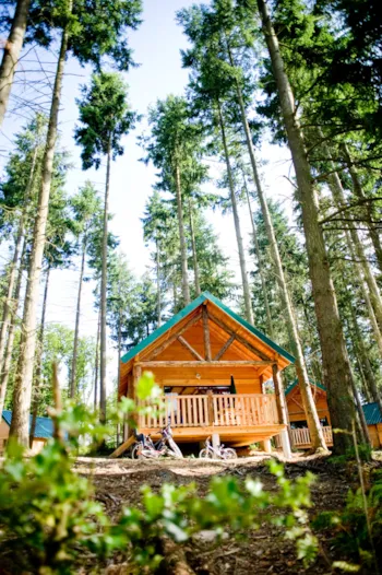 Accommodation - Wood Cabin - Village Huttopia Senonches