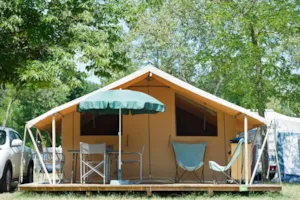 Locatif - Tente Toile&Bois Classic IV - Huttopia le Moulin