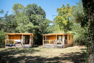 Locatif - Chalet Evasion - Huttopia le Moulin