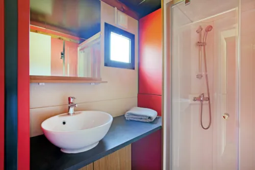 Accommodation - Evasion Chalet - image n°5 - Huttopia le Moulin