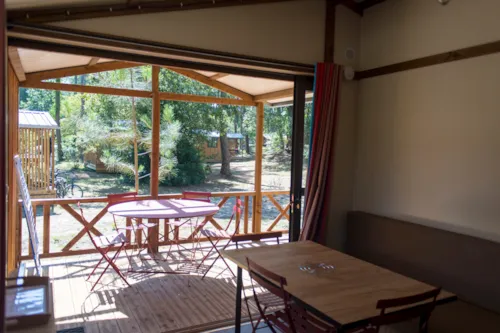 Accommodation - Evasion Chalet - image n°7 - Huttopia le Moulin
