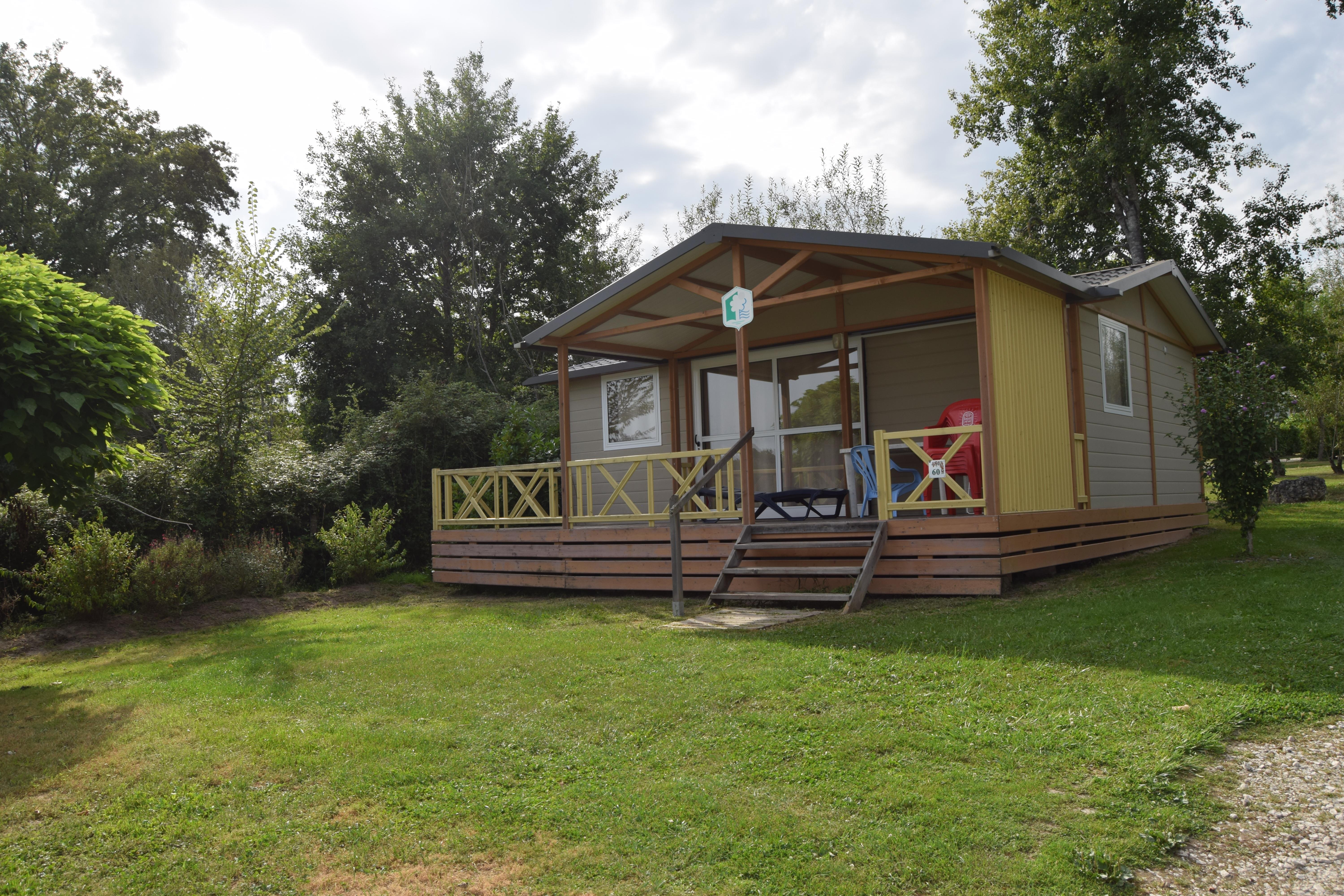 Accommodation - Chalet 3 Bedrooms - Eden - Camping Paradis Etangs de Plessac