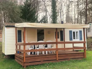 Location - Mobil Home 3 Chambres - Camping du Coucou