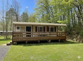 Mietunterkunft - Mobilheim Mit 2 Schlafzimmern Und Klimaanlage - Camping du Coucou