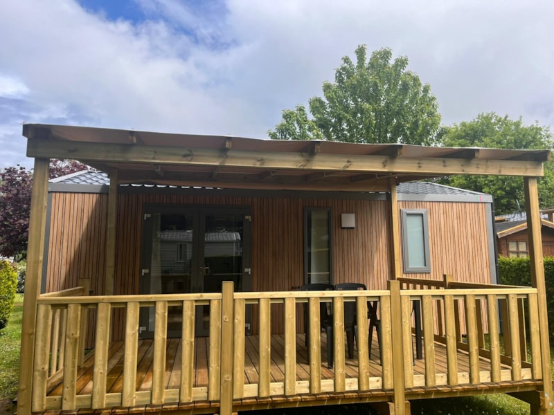 Mobil-home BAHIA PREMIUM Terrasse couverte, TV et LV frais de réservation inclus