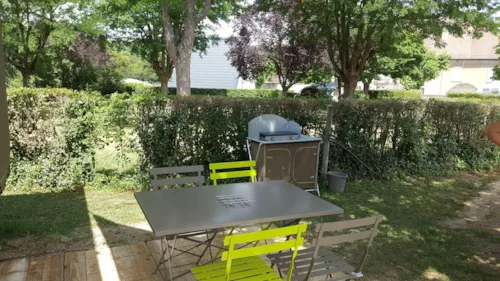 Mietunterkunft - Bungalow Maori Confort 17M² 2 Zimmer (Ohne Sanitäranlagen, Wasser) - image n°5 - Camping Le Château