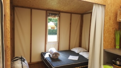 Bungalow Maori Confort 17m² 2 bedrooms  (without toilet block, no water)