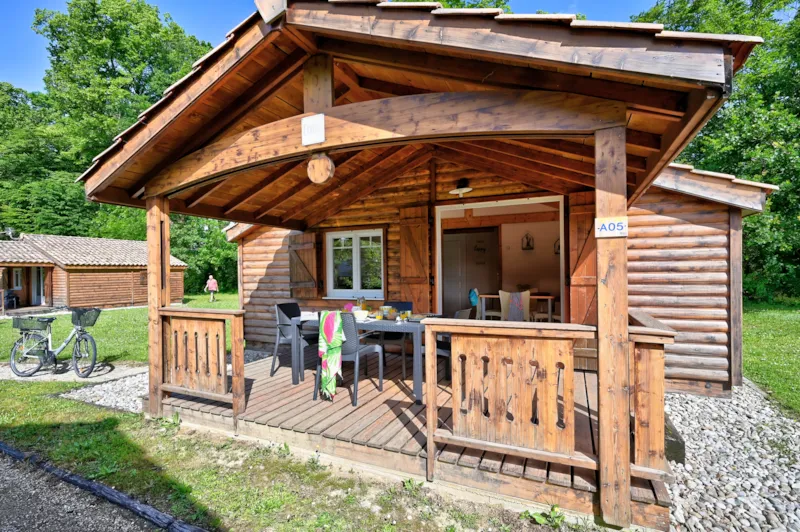 Chalet Premium 35M² 2 Ch + Terrasse Couverte + Clim + Tv + Lave Vaisselle