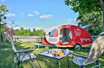Location - Caravane Vintage My Drop (Sans Sanitaires) - Camping Le Château