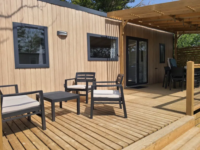 Cottage Premium 3 Chambres -35M² + Tv + Lave-Vaisselle + Clim + Plancha + Terrasse Xl