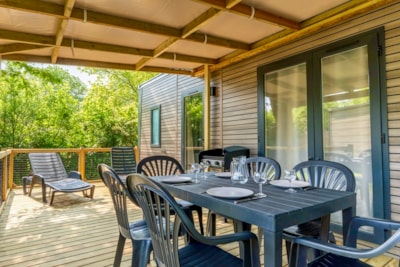NEW COTTAGE Premium 2 bedrooms 2 bathrooms 35 m2 +TV + Dishwasher + air conditioning + plancha + XL terrace