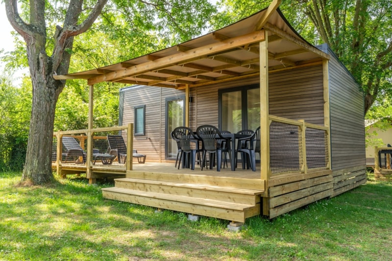 COTTAGE Premium 29m² 2 bedrooms + TV + Dishwasher + air conditioning + plancha + terrace