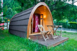 Accommodation - Tent Pod® Comfort - Camping Tunnel International