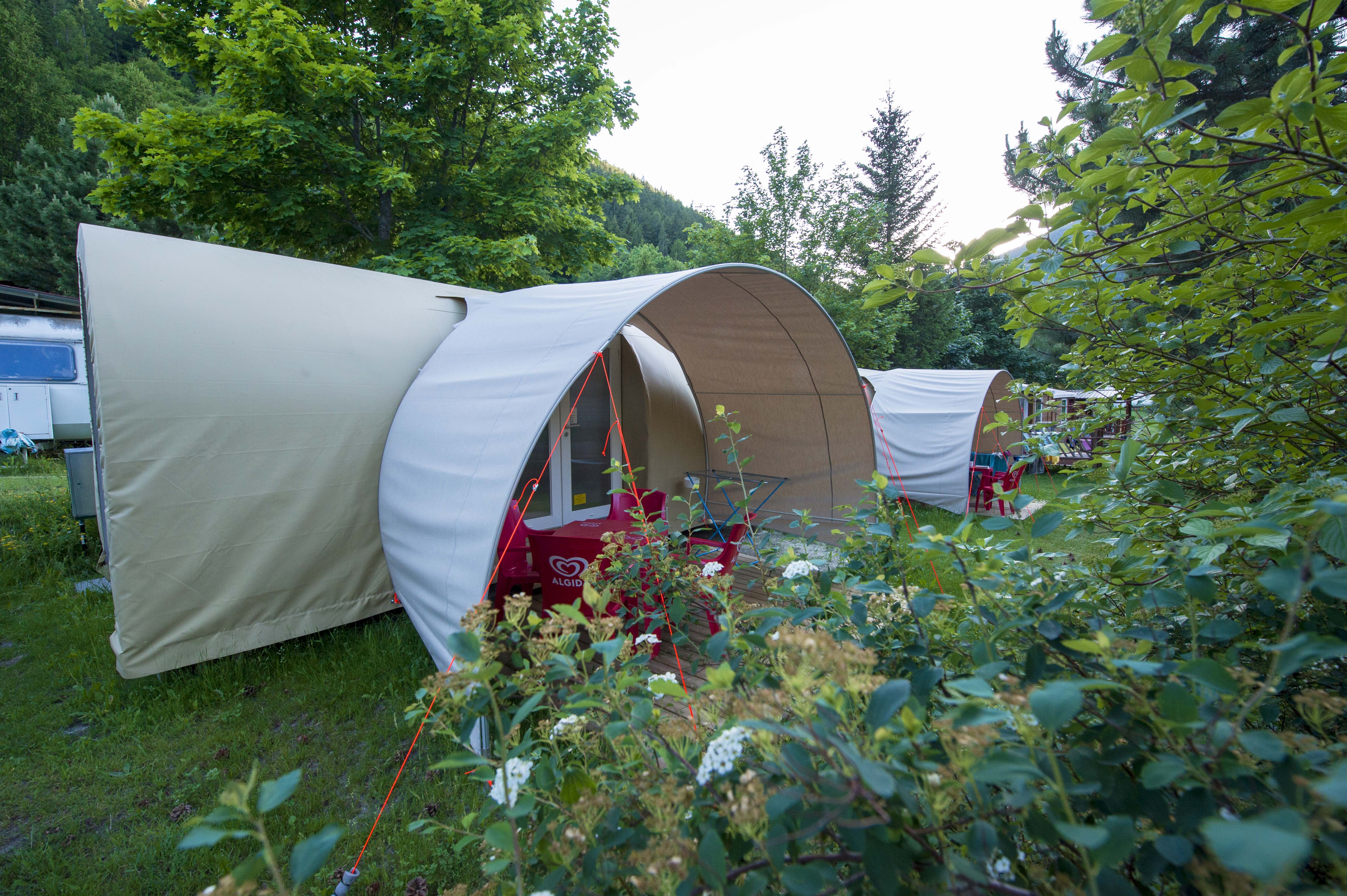 Accommodation - Tent Coco Sweet - Camping Tunnel International