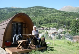 Location - Tente Pod®  Dog Friendly - Camping Tunnel International