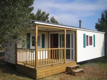 Mietunterkunft - Loggia 31M², 2 Zimmer, Terrasse Loggia, Airco - Camping Le Fun
