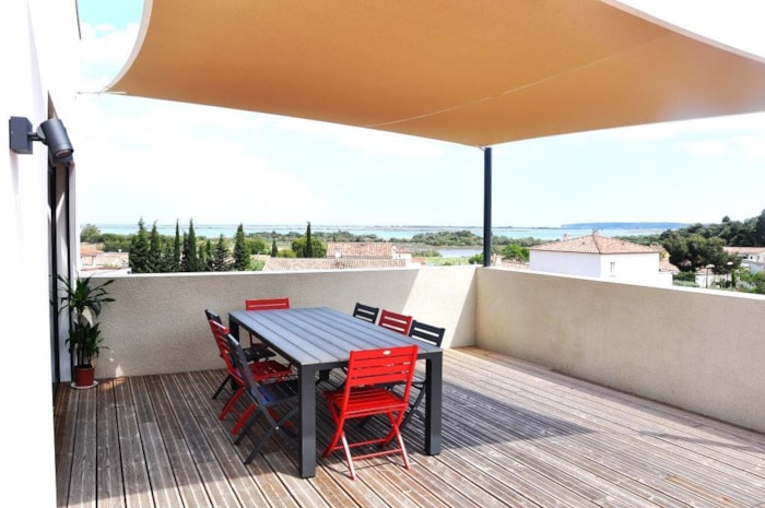 Casa Palma Villa Avec Piscine Privée, Vue Sur Étang De La Palme - 4 Chambres - Grande Terrasse Bois