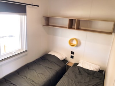 Top Espace premium 32m², 3 bedrooms, 15m² covered terrace +TV + dishwasher + air conditioner