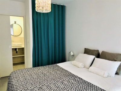 CASA PALMA villa with private pool, view of La Palme pond - 4 bedrooms - large wooden terrace
