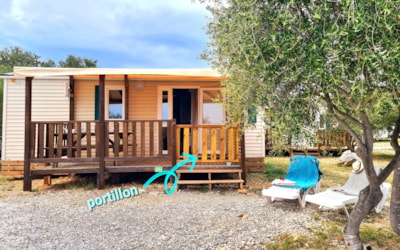 Cap Vert 29m², 2 bedrooms, air conditioning + covered or semi-covered terrace 11m² + TV + terrace