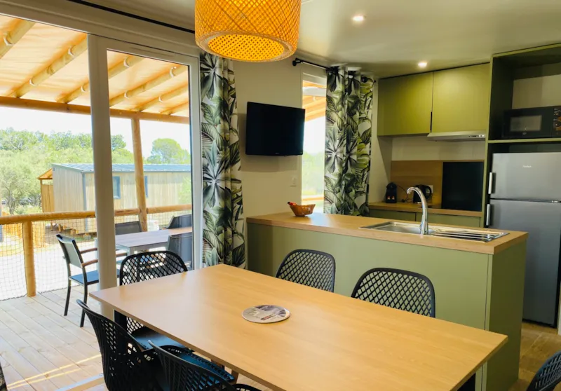 Le Xxl Premium 6Pers 2 Sdb, 3 Chambres +Terrasse Couverte+ Tv+Lave Vaisselle+Climatisation