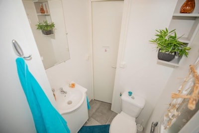 Mobilhome Provence Sérénité  25m² Spa - Private hot Tub - 3 rooms - 2 bedrooms - Air conditioning — 6