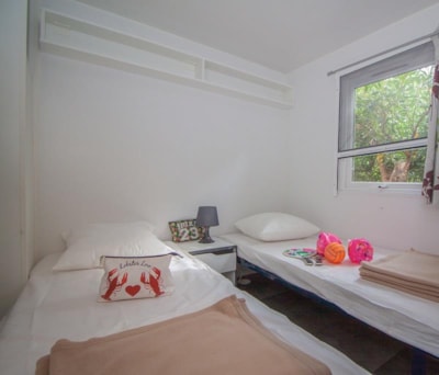 Mobilhome Provence Sérénité  25m² Spa - Private hot Tub - 3 rooms - 2 bedrooms - Air conditioning — 4