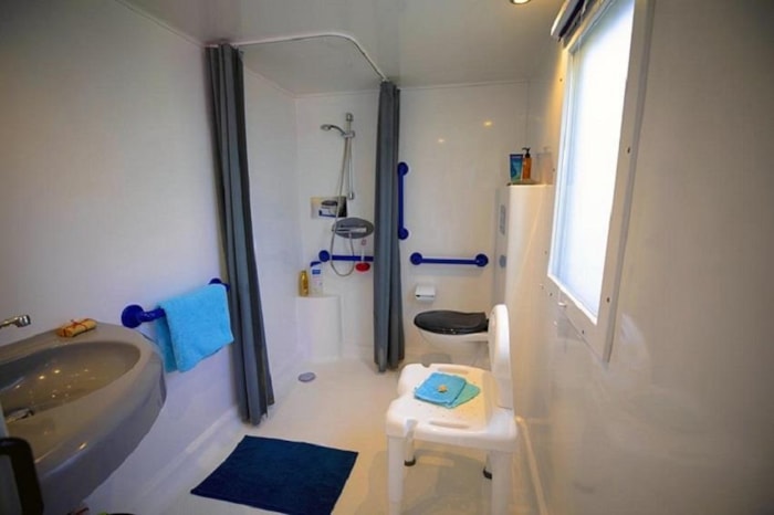 Mobil Home Espace Sérénité Spa 31M² - Jacuzzi Privatif - 3 Pièces - 2 Chambres - Climatisation