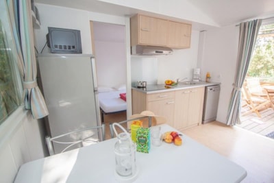 Mobilhome Provence Sérénité 25m² - 3 rooms - 2 bedrooms - Air conditioning — 1